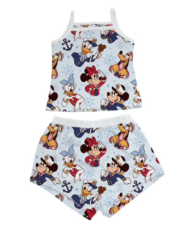 Nautical Cruise 2 Piece Tank Top Set