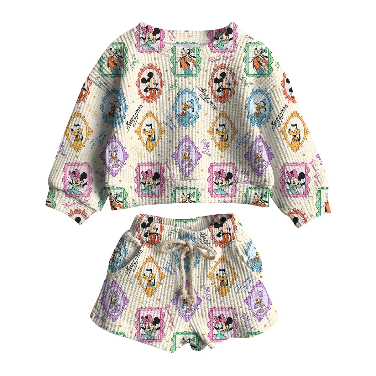 PREORDER F A B 5 Waffle Two Piece Set