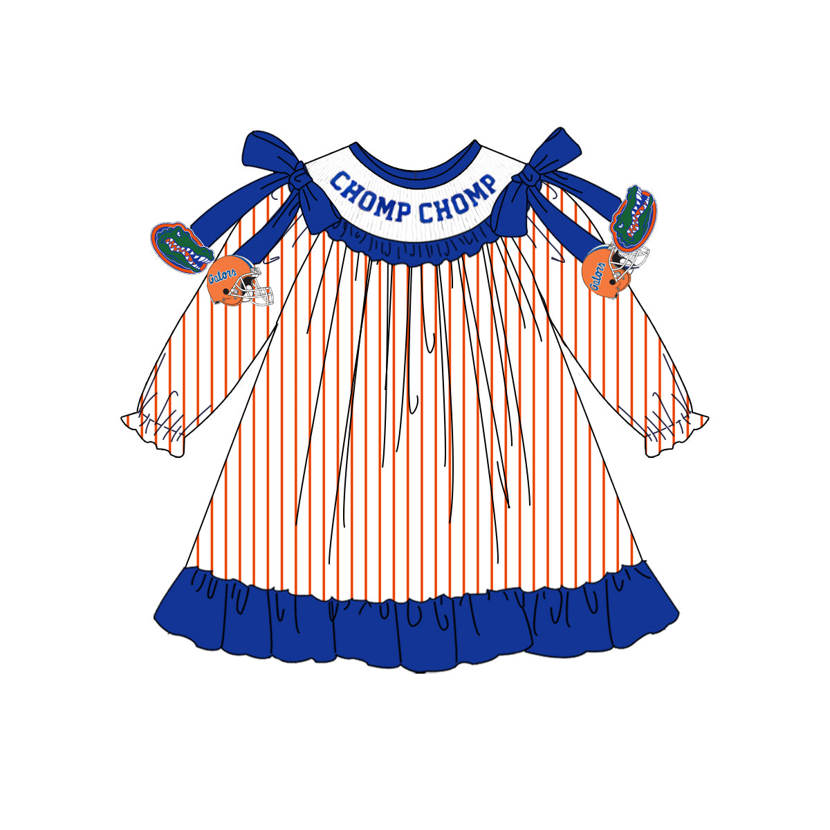 PREORDER FLORIDA ALLIGATOR SMOCKS