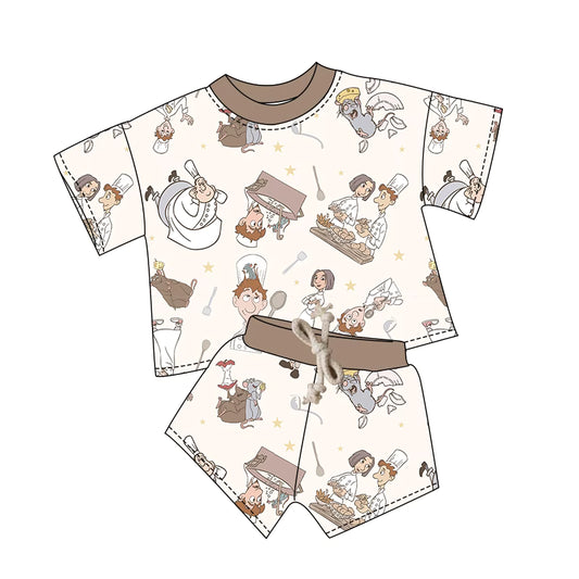 Mouse Chef Knit Two Piece Set