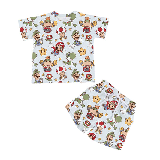 PREORDER Galaxy Brothers Boys Knit Outfit Set