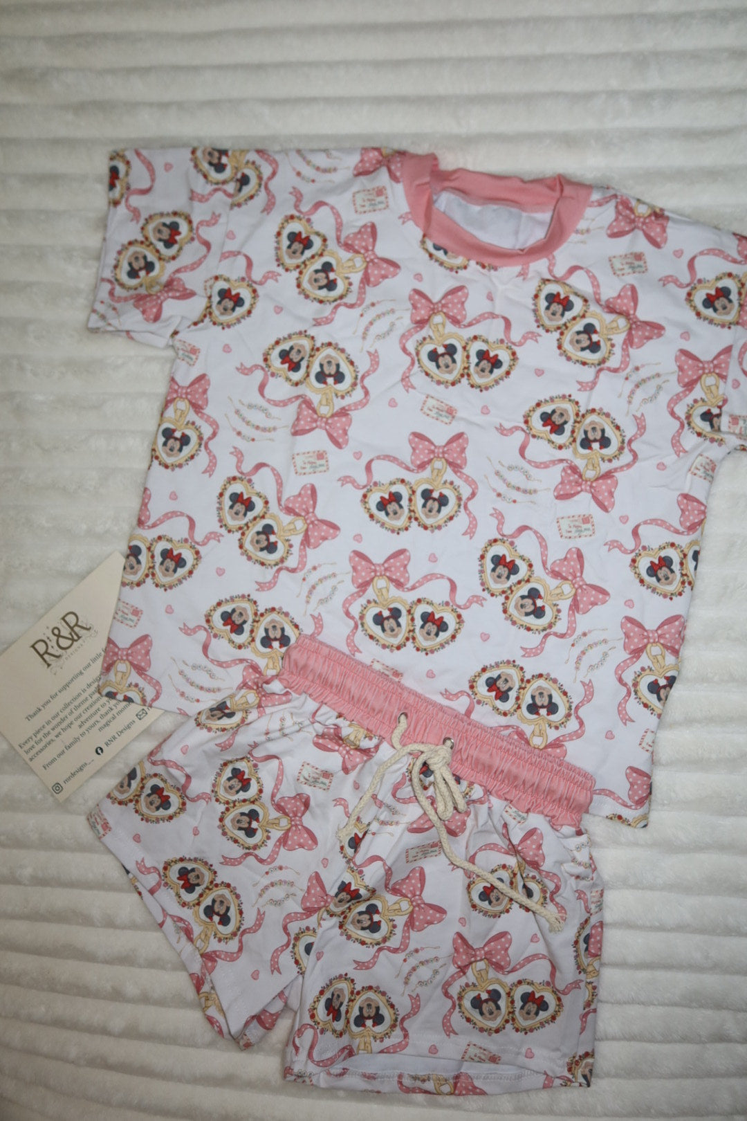 Love Heart Locket Knit Two Piece Set