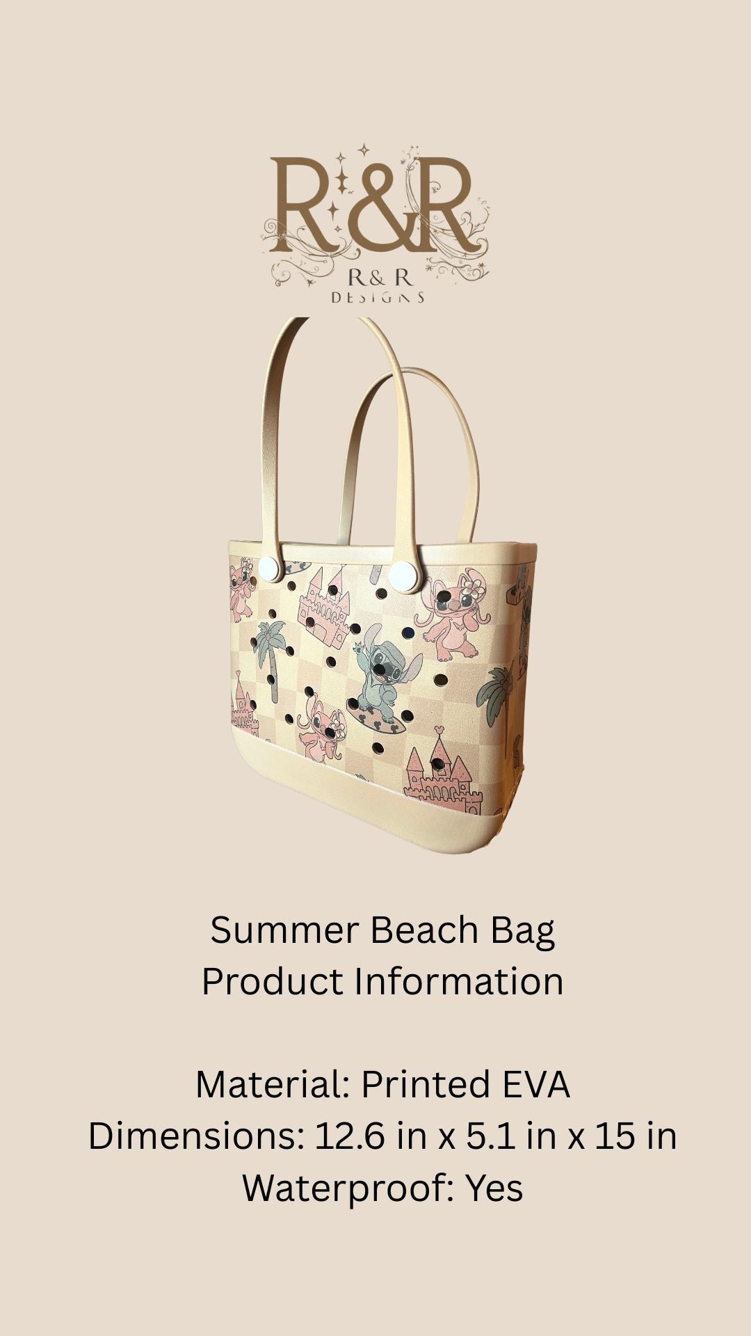 PREORDER 626 Monster Beach Bag